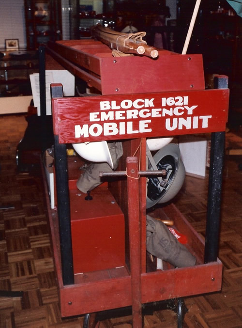 WWII Civil Defense Cart