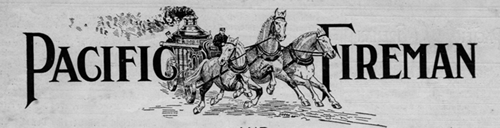 Pacific Firemen Newspaper Header