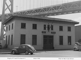 Pier # 22 1/2 Engine #9 & Fireboat #1