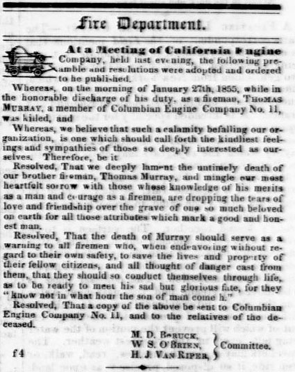 California Engine Company Notice