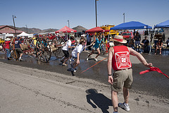 Women's Hose Cart Team