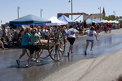 Women's Hose Cart Team